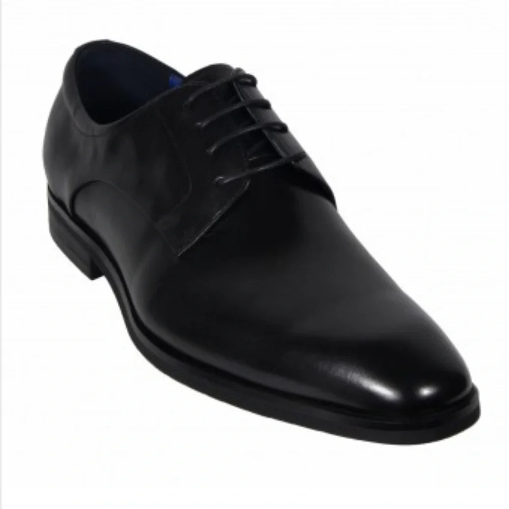 Frank Williams Full Grain Leather 10.5‎ M Black Used Great Condition or NWOT